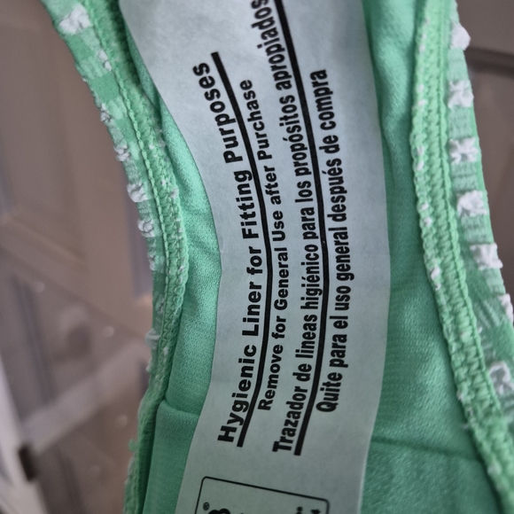 Green Gingham One-Piece Swimsuit - Picture 7 of 7